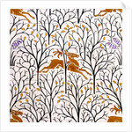 Design for The Deer in the Forest by Charles Francis Annesley Voysey