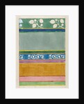 Design for woven silks by Charles Francis Annesley Voysey