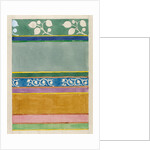 Design for woven silks by Charles Francis Annesley Voysey