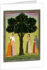 A young princess and her companions. India, 18th century by Unknown