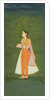A lady with a wine flask and cup. India, 18th century by Unknown
