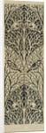 Mirrored pattern of birds and branches by C.F.A. Voysey