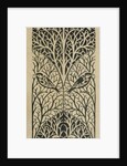 Mirrored pattern of birds and branches by C.F.A. Voysey