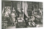 The Apothecary, engraved by Theodoor Galle, after Jan van der Straet by Theodoor Galle