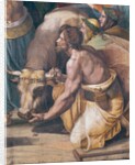 The Sacrifice at Lystra, detail by Raphael