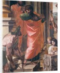 The Sacrifice at Lystra, detail by Raphael