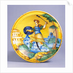 Dish. Montelupo, Italy, late 16th century by Unknown