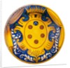 Dish depicting the coat of arms of House of Medici. Caffaggio, Italy, late 16th century by Unknown