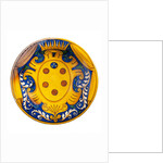 Dish depicting the coat of arms of House of Medici. Caffaggio, Italy, late 16th century by Unknown