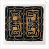 Embroidered textile by Anonymous