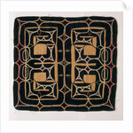 Embroidered textile by Anonymous