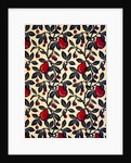 Pears and Cherries furnishing fabric by Bruce James Talbert