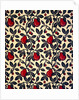 Pears and Cherries furnishing fabric by Bruce James Talbert