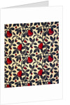 Pears and Cherries furnishing fabric by Bruce James Talbert