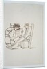 William Morris reading poetry to Burne-Jones by Edward Coley Burne-Jones