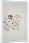 William Morris reading poetry to Burne-Jones by Edward Coley Burne-Jones