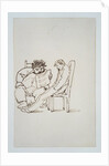 William Morris reading poetry to Burne-Jones by Edward Coley Burne-Jones