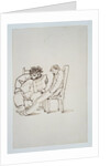 William Morris reading poetry to Burne-Jones by Edward Coley Burne-Jones