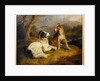The Two Dogs by Edwin Henry LandseerRA) (Sir
