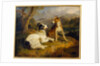 The Two Dogs by Edwin Henry LandseerRA) (Sir