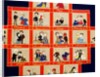 Quilt depicting a love story by Anonymous