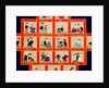 Quilt depicting a love story by Anonymous