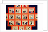 Quilt depicting a love story by Anonymous