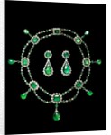 Necklace and earrings by Unknown