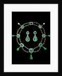 Necklace and earrings by Unknown