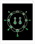 Necklace and earrings by Unknown