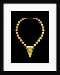 Necklace with the mask of Achelous by Carlo Giuliano