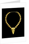 Necklace with the mask of Achelous by Carlo Giuliano