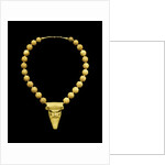 Necklace with the mask of Achelous by Carlo Giuliano