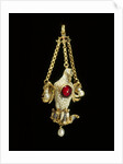 Pendant in the form of a pelican by Unknown