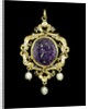 Pendant cameo of Medusa with the Gatacre Jewel by Unknown