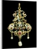 Pendant with Cupid drawing an arrow by Unknown