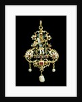 Pendant with Cupid drawing an arrow by Unknown