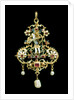 Pendant with Cupid drawing an arrow by Unknown