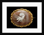 Brooch cameo depicting Ariel by Unknown