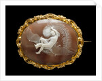 Brooch cameo depicting Ariel by Unknown