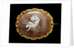 Brooch cameo depicting Ariel by Unknown