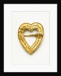 Heart-shaped brooch by Unknown