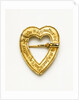 Heart-shaped brooch by Unknown