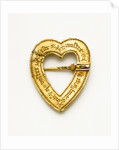 Heart-shaped brooch by Unknown