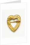 Heart-shaped brooch by Unknown