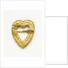 Heart-shaped brooch by Unknown
