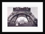 The Trocadero seen from under The Eiffel Tower by Anonymous