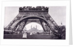 The Trocadero seen from under The Eiffel Tower by Anonymous