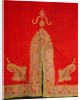 Costume textile with paisley design detail by Unknown