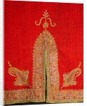 Costume textile with paisley design detail by Unknown